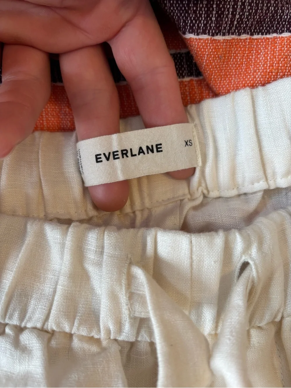 Everlane Linen Pull On Barrel Pant